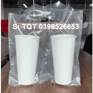 Sỉ Túi đựng ly trà sữa 2 ly có vách ngăn, túi vách ngăn, túi đưng 2 ly, Túi 1 ly