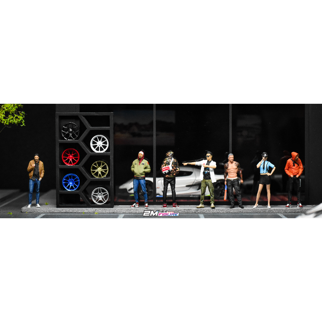 MÔ HÌNH FIGURE 1/64 MÃ SỐ 136 - 150 PHÔI CHƯA SƠN