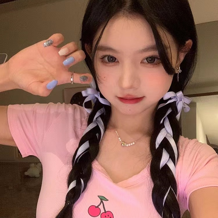 Beautycoco🍊Kẹp Tóc Ruy Băng Thắt Nơ Ruy Băng Hàn Quốc Y2K Phù Hợp Cho Học Sinh Nữ