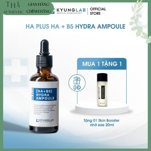 Serum HA+B5 Kyung Lab giúp căng bóng da tức thì cải thiện tình trạng da khô, bóng tróc, làm đều màu da