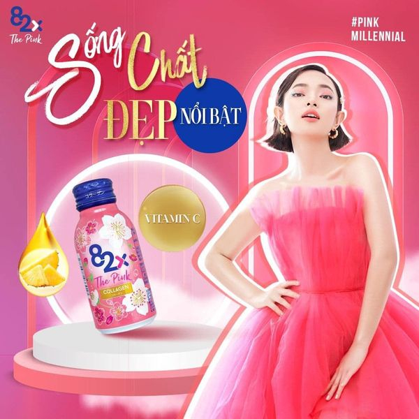 Nước Uống 82x The Pink Collagen - Full Hộp