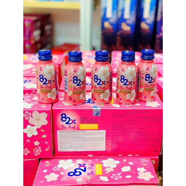 Nước Uống 82x The Pink Collagen - Lẻ 1 Chai