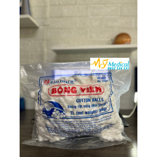 Gòn viên 500 gr tiệt trùng Bảo Thạch