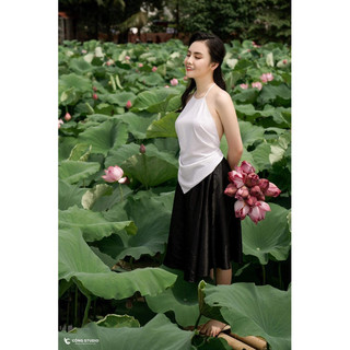 Yếm đào đính ngọc ( kèm mấn)