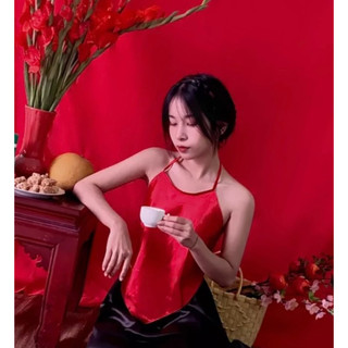 Yếm đào đính ngọc ( kèm mấn)