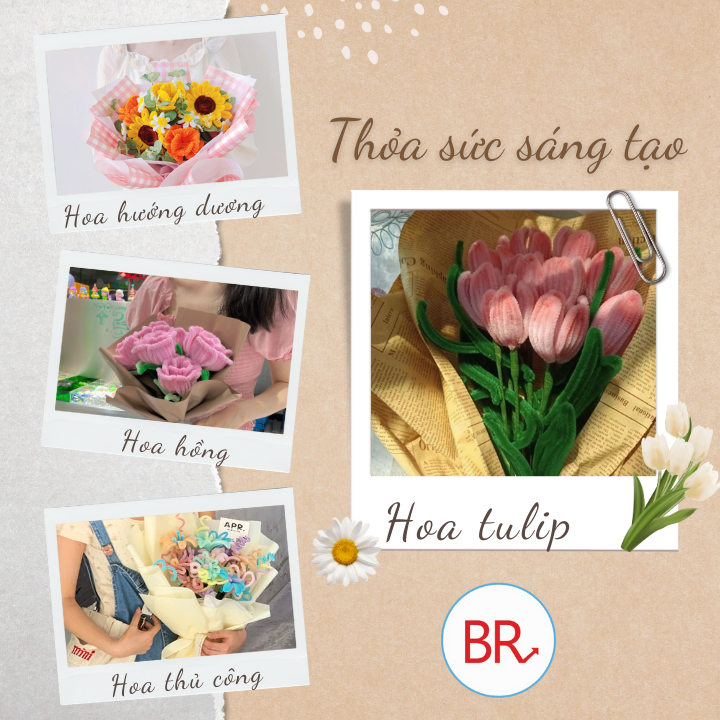 Set 100 dây kẽm nhung mix màu pastel làm đồ handmade- Dây kẽm lông nhiều màu làm đồ chơi hoa trang trí 02000