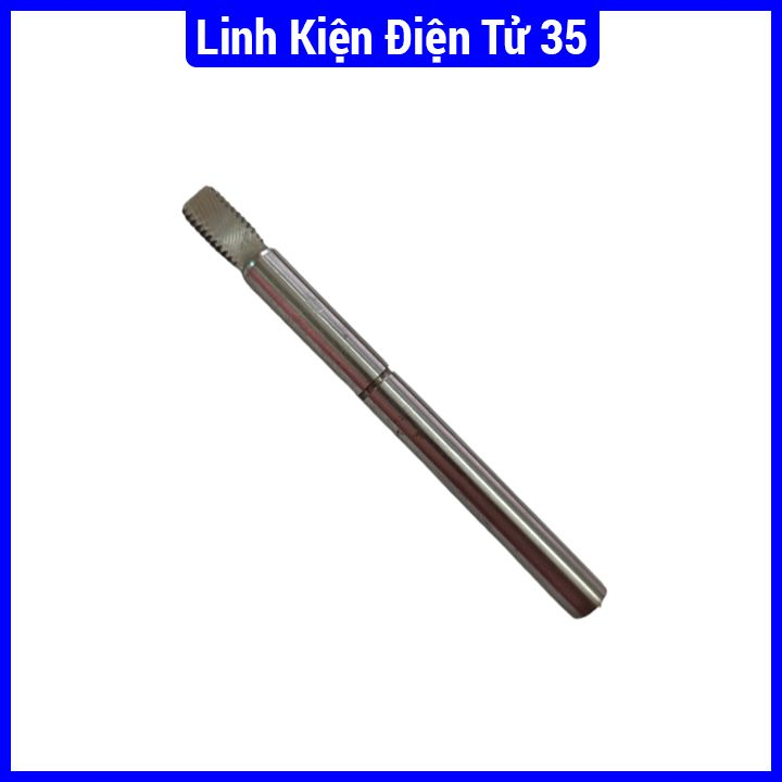 Trục quạt 3.17mm/5mm gắn motor 12V chế quạt tích điện