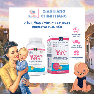 Viên uống nordic naturals prenatal dha bầu