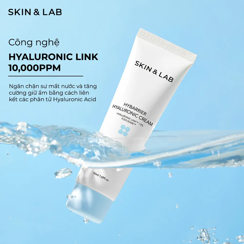 Kem Dưỡng Ẩm Skin&Lab Hybarrier Hyaluronic Cream 50ml