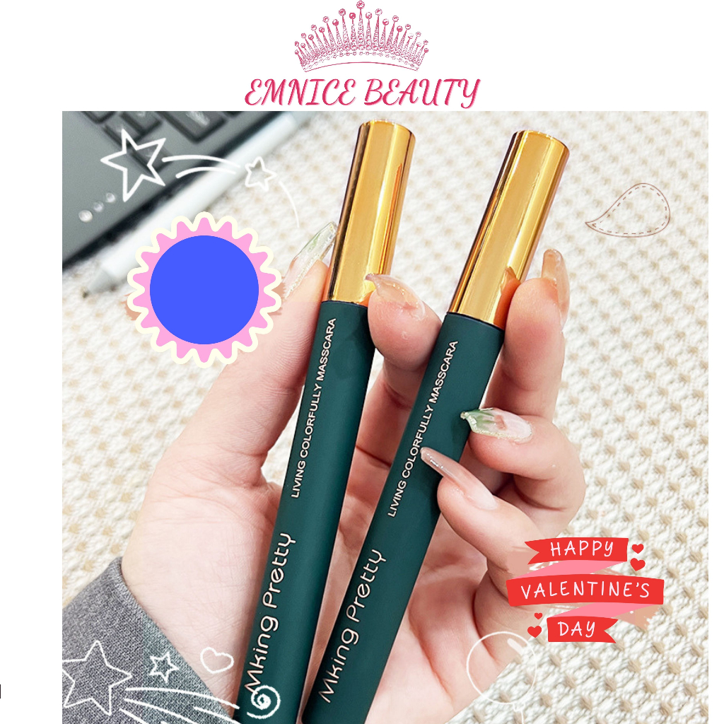 Mascara Đầu Mảnh Mking Pretty Cong Dày Tự Nhiên
