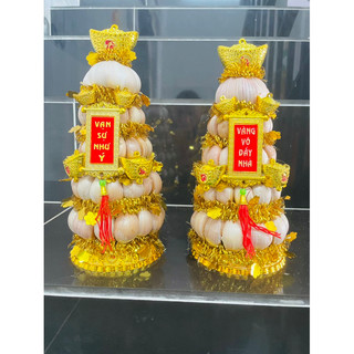 tháp tỏi cho thần tài thổ địa