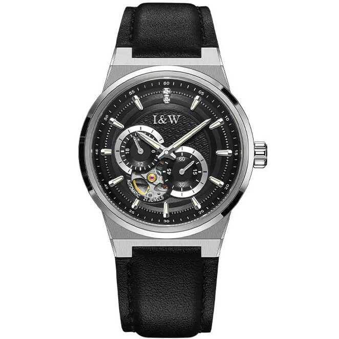 Đồng hồ nam chính hãng IW CARNIVAL IW680-1 Kính sapphire ,chống xước,Chống nước ,Bảo hành 24 tháng,Máy cơ (Automatic)