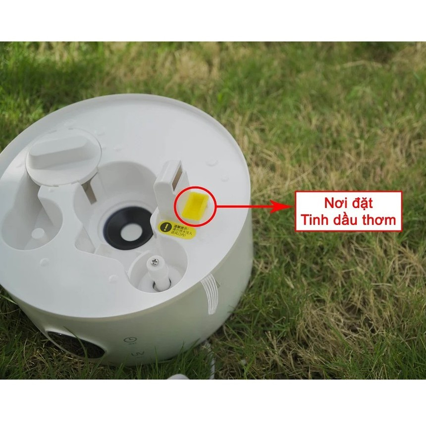 Máy tạo ẩm deerma F628S diệt khuẩn, xông tinh dầu, bù ẩm không khí chính hãng - AH002