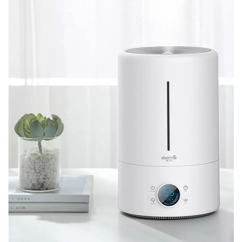 Máy tạo ẩm deerma F628S diệt khuẩn, xông tinh dầu, bù ẩm không khí chính hãng - AH002