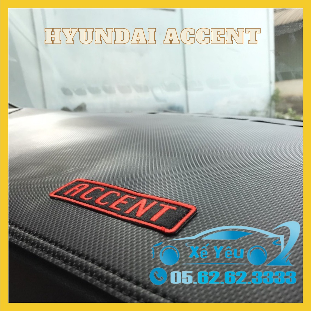 Hyundai ACCENT - Thảm Taplo Chống Nóng Hyundai ACCENT, đủ mẫu mã, hàng chất lượng tốt nhất