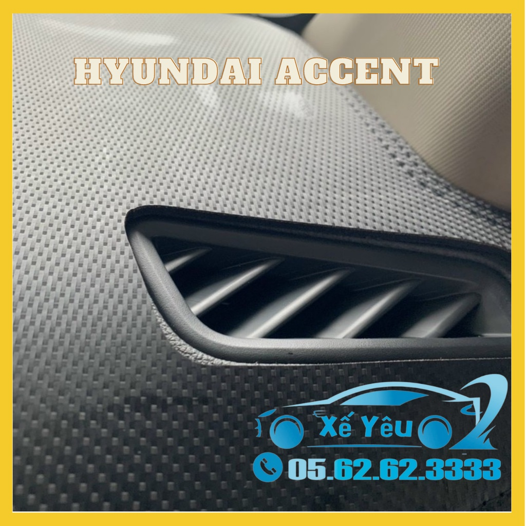 Hyundai ACCENT - Thảm Taplo Chống Nóng Hyundai ACCENT, đủ mẫu mã, hàng chất lượng tốt nhất