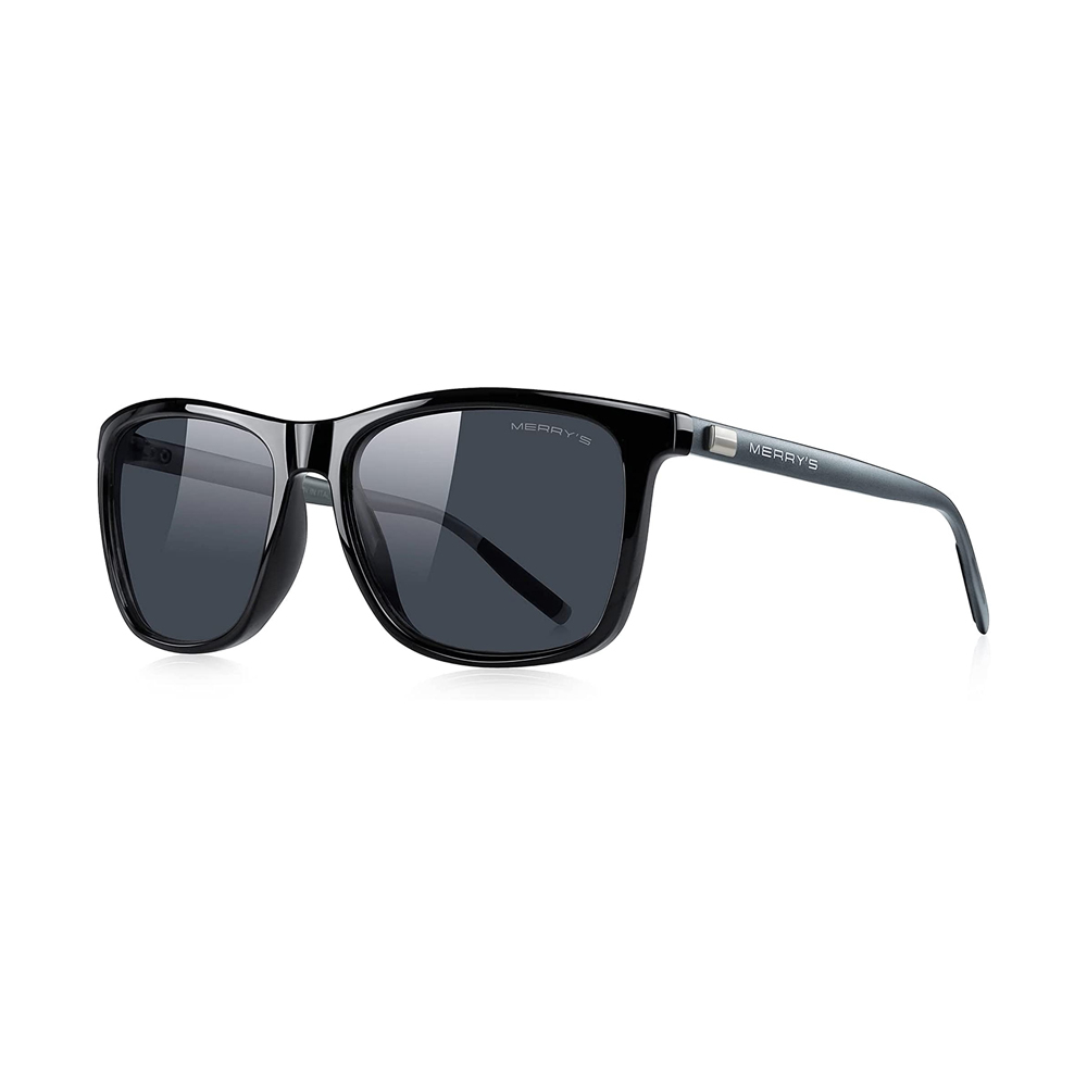 Kính Nam Merry Polarized Aluminum Black Grey