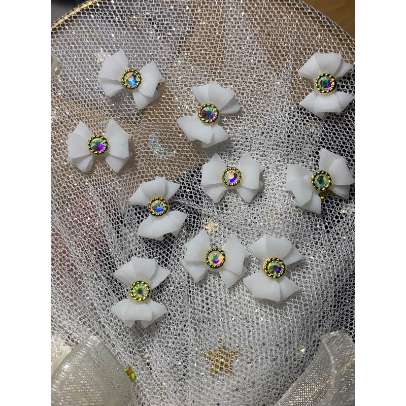 Nơ bột nail - mẫu mới