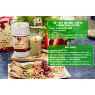 Bột ngủ cốc dinh dưỡng, hỗ trợ tăng cân, bổ sung dinh dưỡng