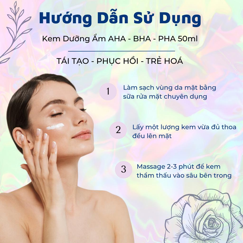 Kem Dưỡng Compliment No problem AHA-BHA-PHA Phục Hồi, Tái Tạo Da Dầu Mụn 50ml