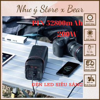 Trạm Sạc Dự Phòng YOOBAO 52800mAh, 72000mAh, 96000mAh Tích Hợp Đèn Pin Siêu Sáng Phù Hợp Sử Dụng Dã Ngoại, Cắm Trại,...