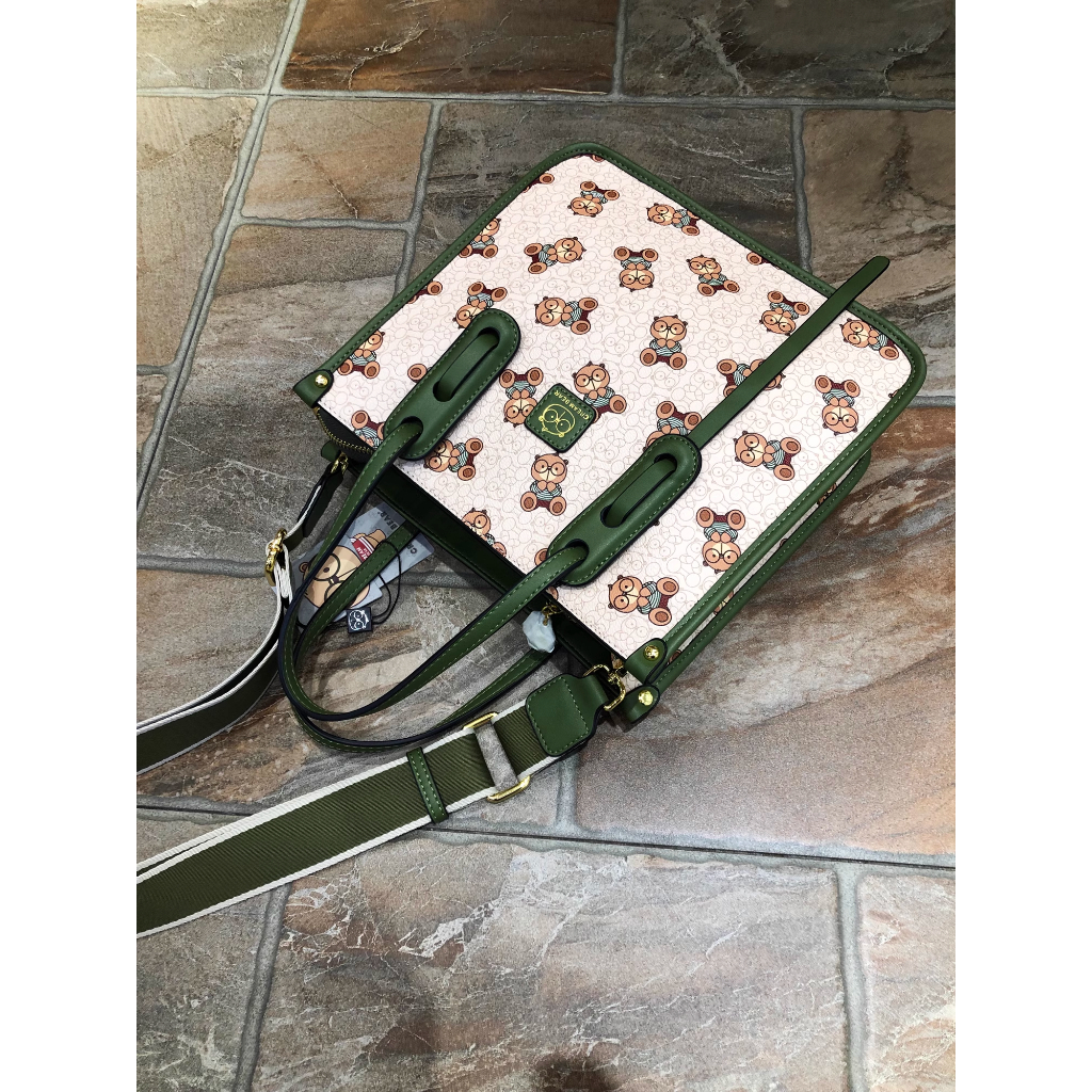 Túi Xách Đeo Chéo Nam Nữ SAMMAO & CREAM BEAR Thương Hiệu Thời Trang Chính Hãng C1251-1