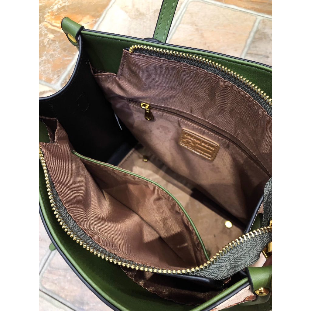 Túi Xách Đeo Chéo Nam Nữ SAMMAO & CREAM BEAR Thương Hiệu Thời Trang Chính Hãng C1251-1