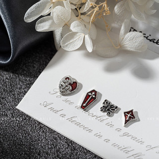 Charm tim,charm chữ thập ,charm bướm trang móng