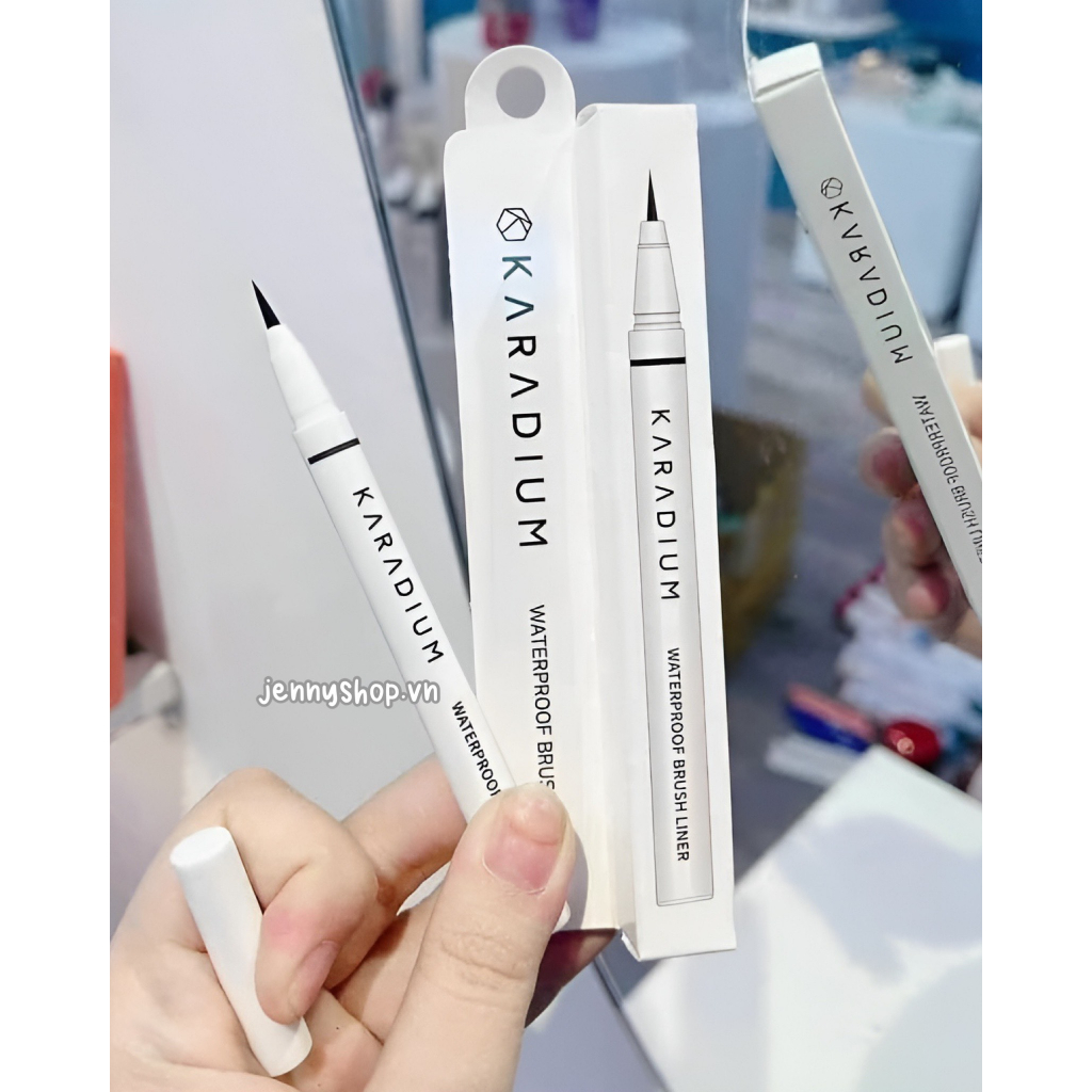 Kẻ Mắt Dạ Karadium Waterproof Brush Liner Black