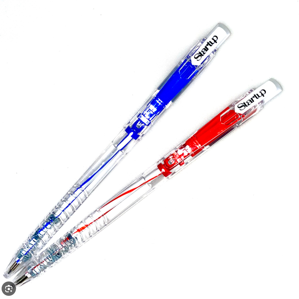 HỘP 20 cây bút bi bấm Startup 𝑻𝒉𝒊𝒆̂𝒏 𝑳𝒐𝒏𝒈 Flexoffice 0.5mm FO-039/VN - ByLy Store