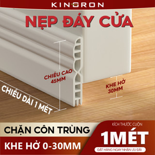 Thanh Nẹp Xốp Chặn Khe Cửa 95cm Đa Năng Chặn Đáy Khe Cửa chặn côn trùng tiết kiệm điện năng KINGRON