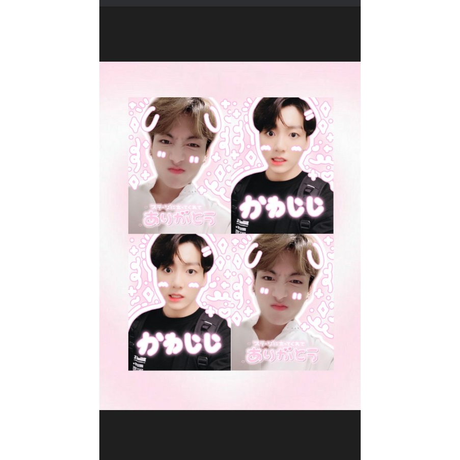 Sticker tấm BTS size 7x9-Giá siêu rẻ-1k/tấm