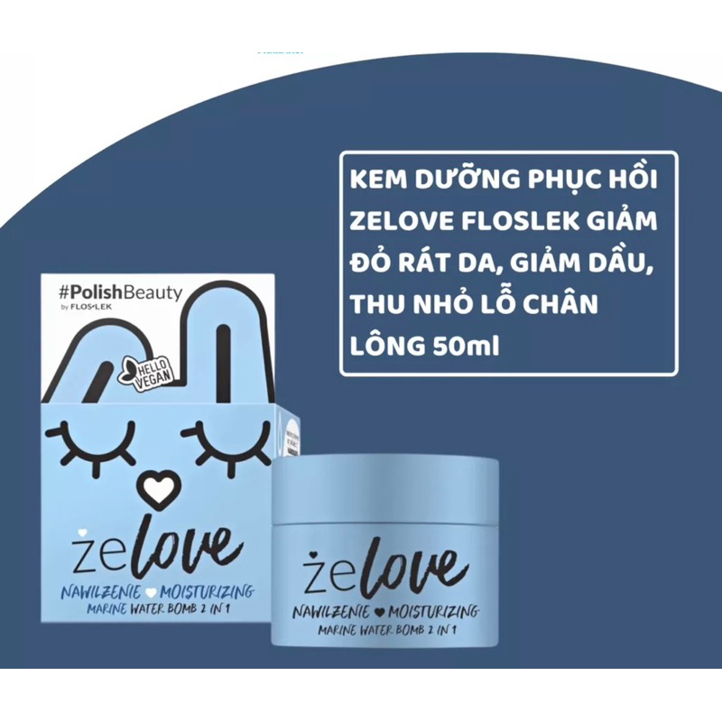 Kem dưỡng ẩm Zelove Floslek