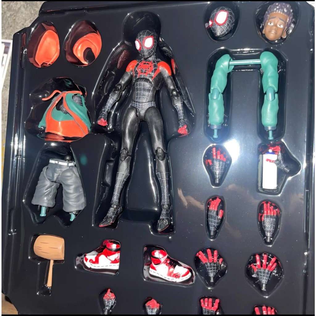 Mô hình Spider Man Miles Morales Sentinel Bản Bootleg giá rẻ tỉ lệ 1/12