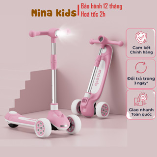 Xe trượt scooter cho bé từ 1-15 tuổi có đèn pha DREAM nhạc vui nhộn,giúp đạp đẩy chòi chân, đồ chơi trẻ em
