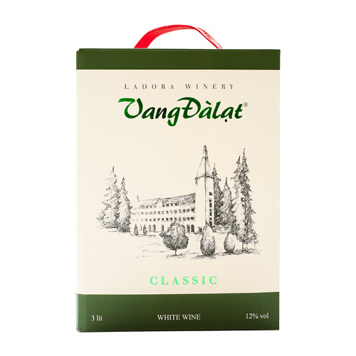 Hộp Vang 3 Lít – Vang Classic White Wine