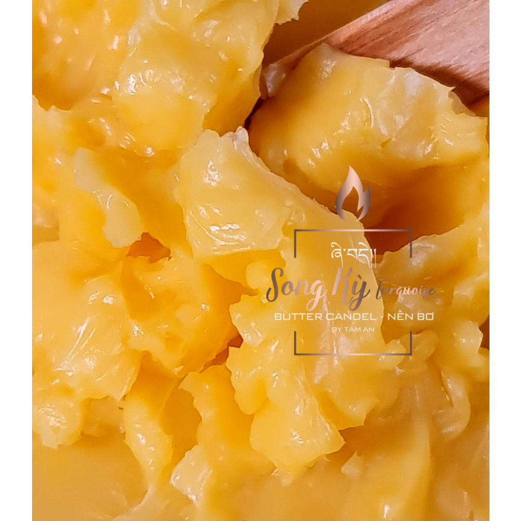 Sáp Bơ Pha Sẵn Thực Vật - Chuyên Dùng Làm Nến Bơ, Nến Cúng Phật, Thời Gian Cháy Lâu, Hương Thơm Tự Nhiên