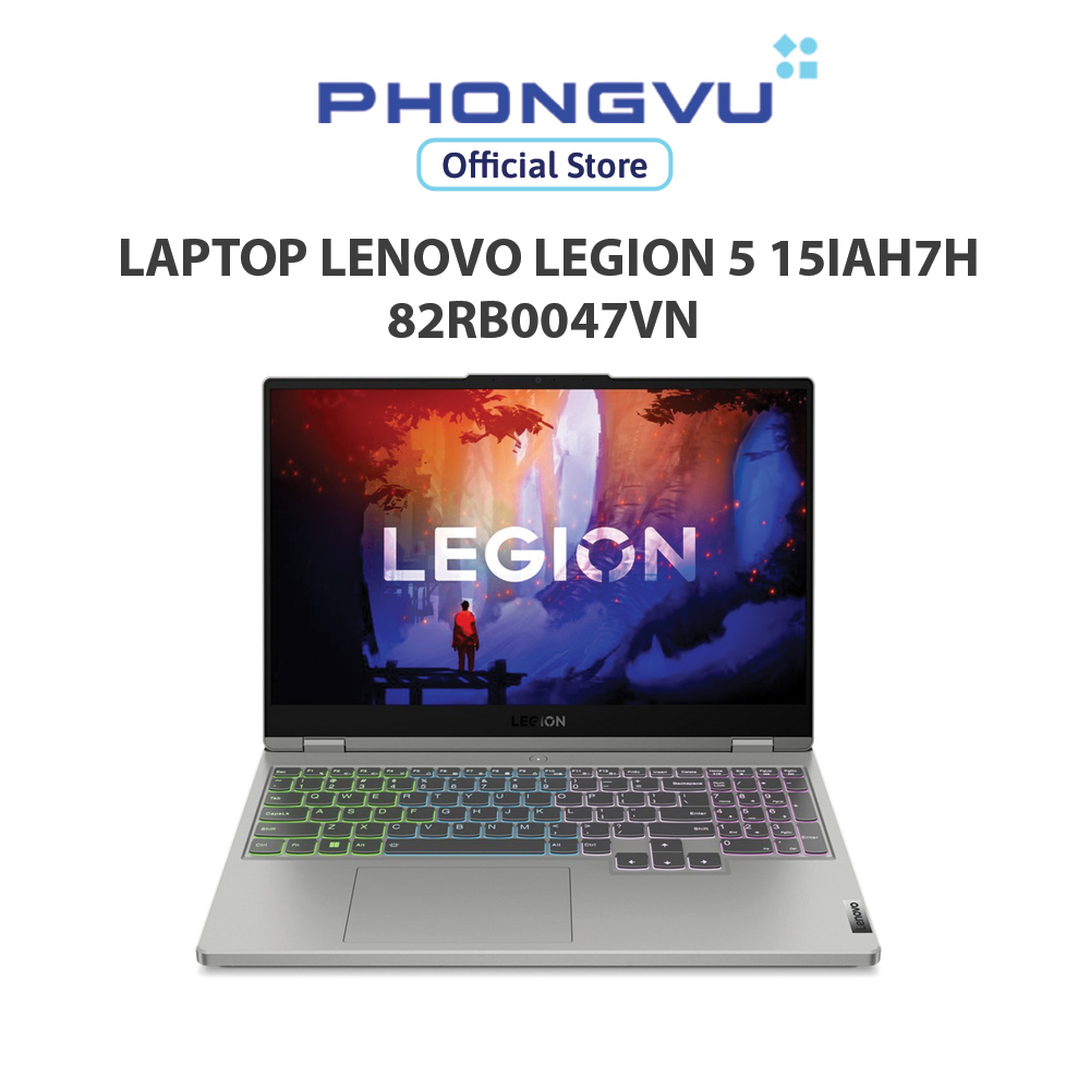 Laptop Lenovo Legion 5 15IAH7H-82RB0047VN (i7-12700H) (Xám) - BH 36 tháng