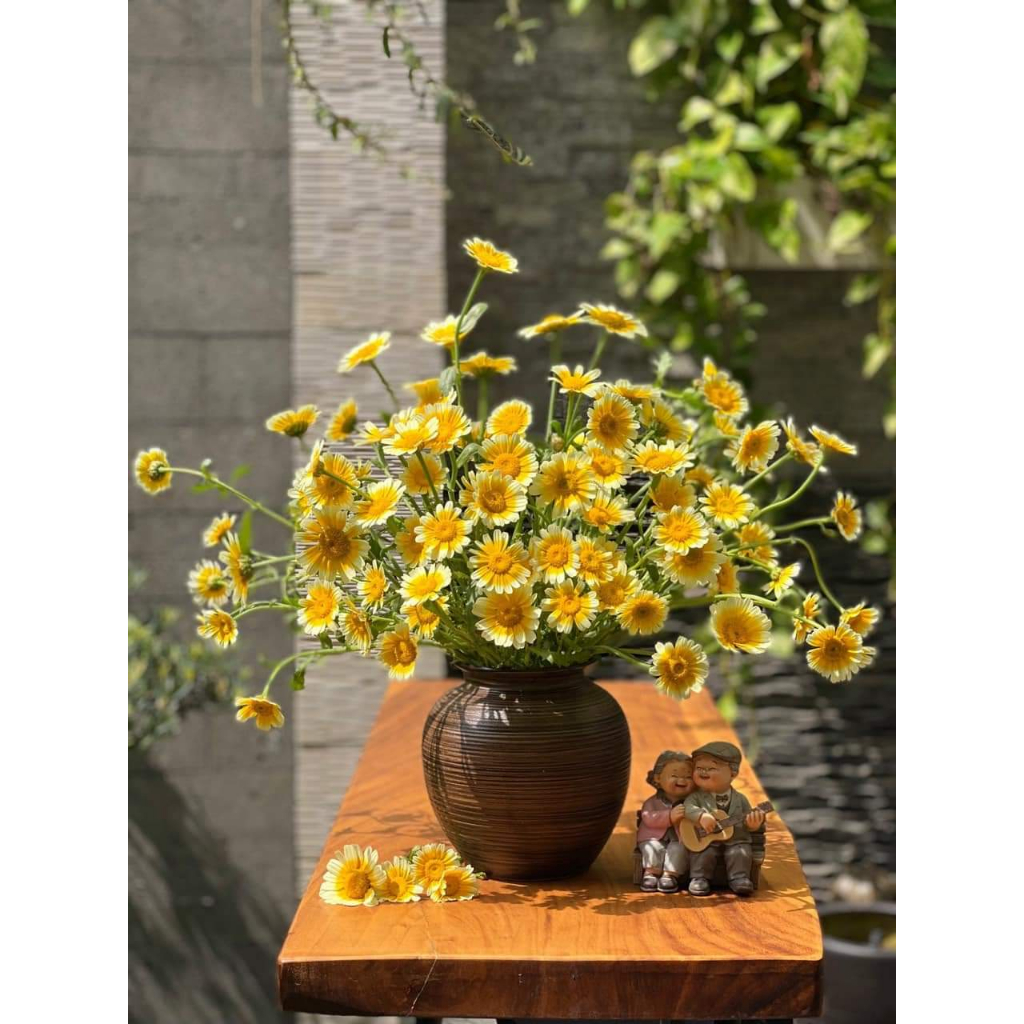 Vò cắm hoa, bình hoa gốm sứ Bát Tràng vân ganh siêu đẹp