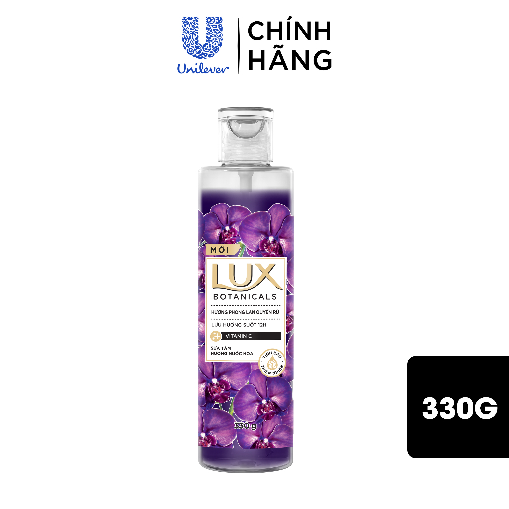 Sữa tắm hương nước hoa Lux Botanicals 330g (mẫu ngẫu nhiên)