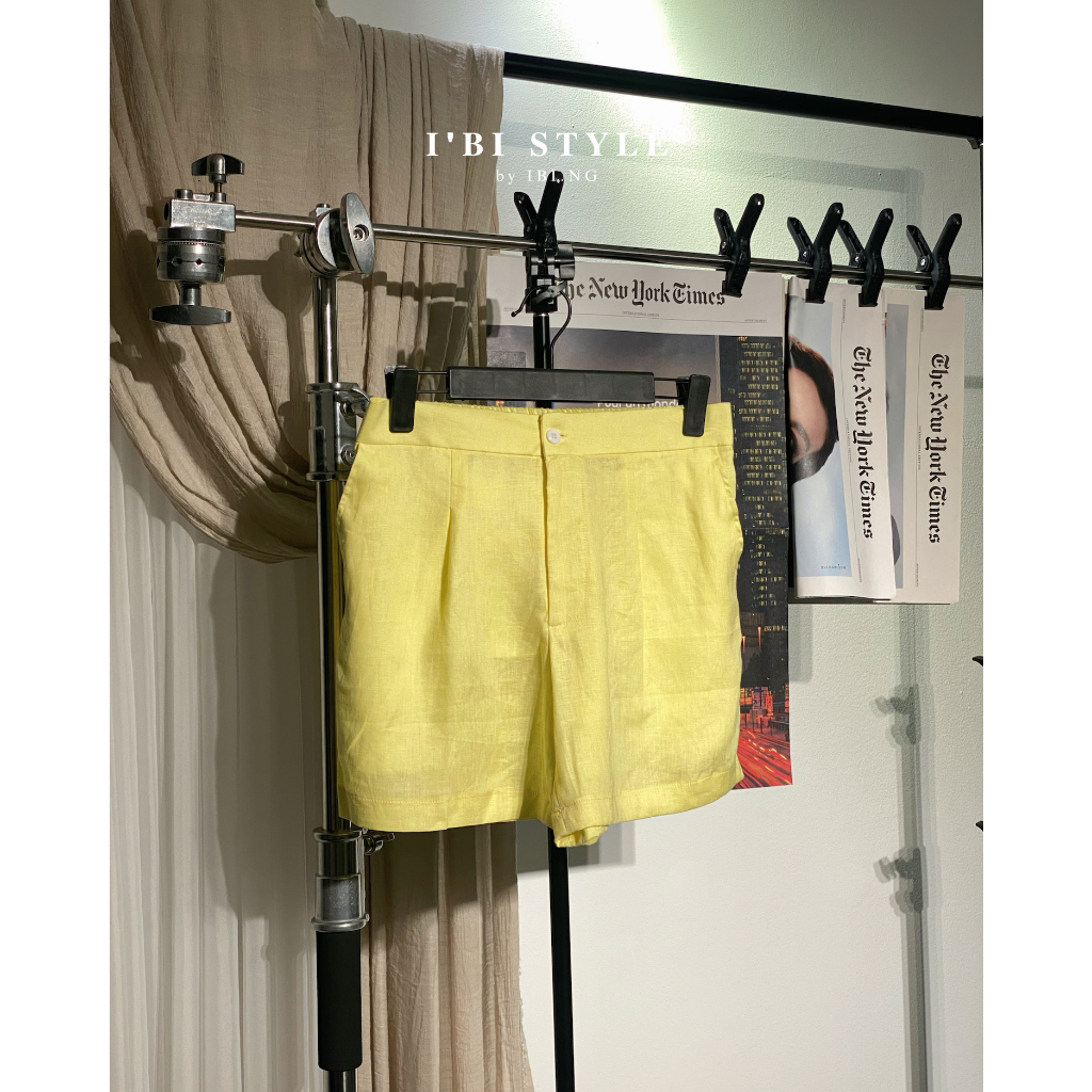 Quần Short Linen
