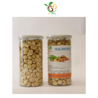 Hạt Macca Đăk Lăk Nguyên Chất Nứt Vỏ Tự Nhiên 500g Cao Cấp Loại 1
