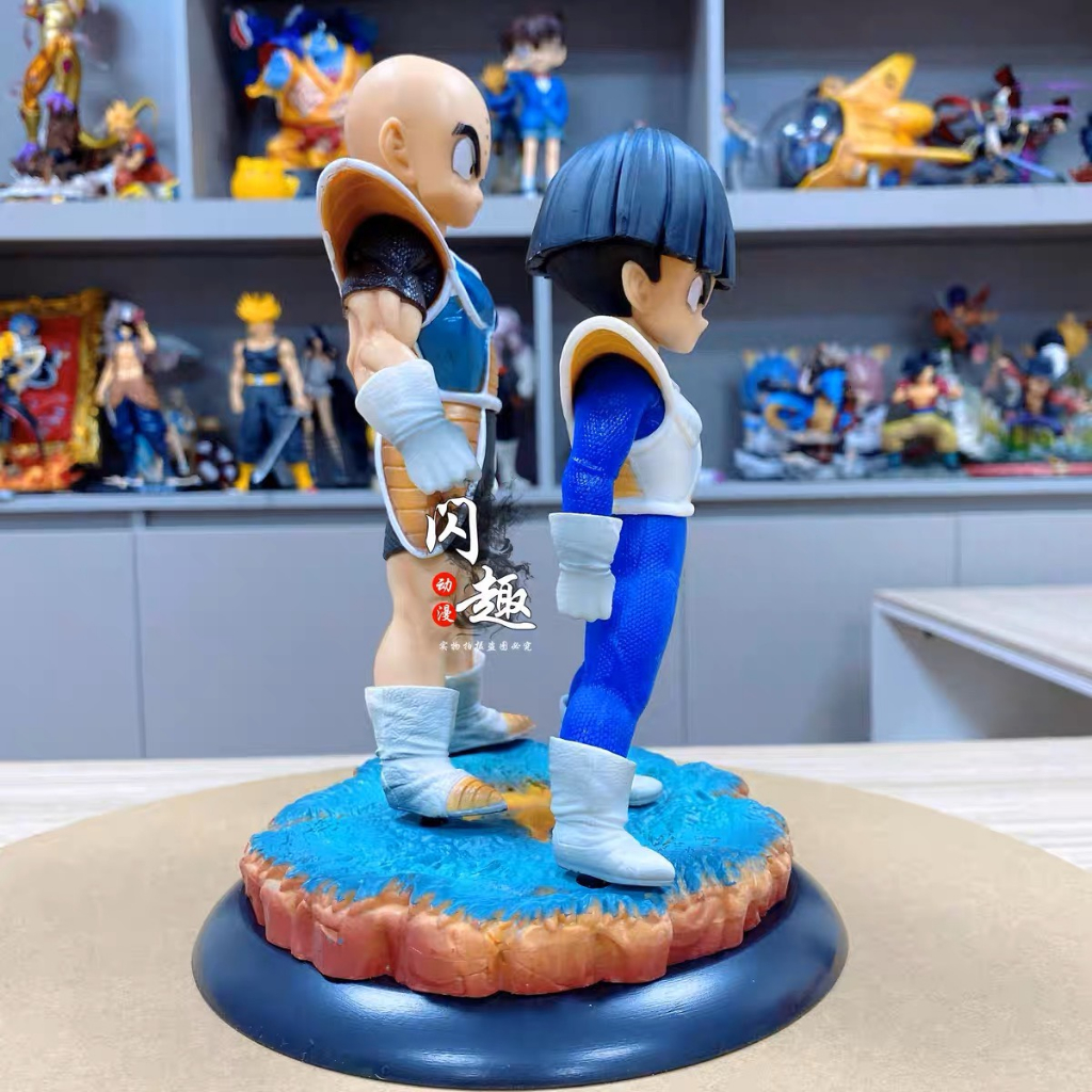 Mô hình Krillin và Gohan kèm đế nhân vật Dragon ball 7 Viên ngọc rồng