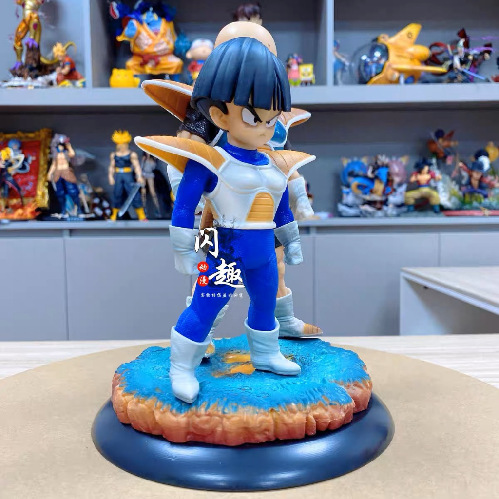 Mô hình Krillin và Gohan kèm đế nhân vật Dragon ball 7 Viên ngọc rồng