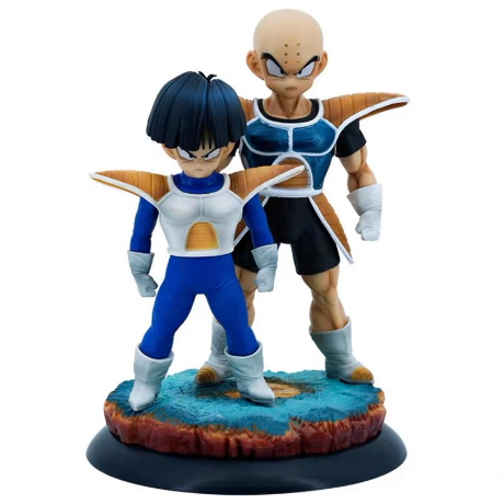 Mô hình Krillin và Gohan kèm đế nhân vật Dragon ball 7 Viên ngọc rồng