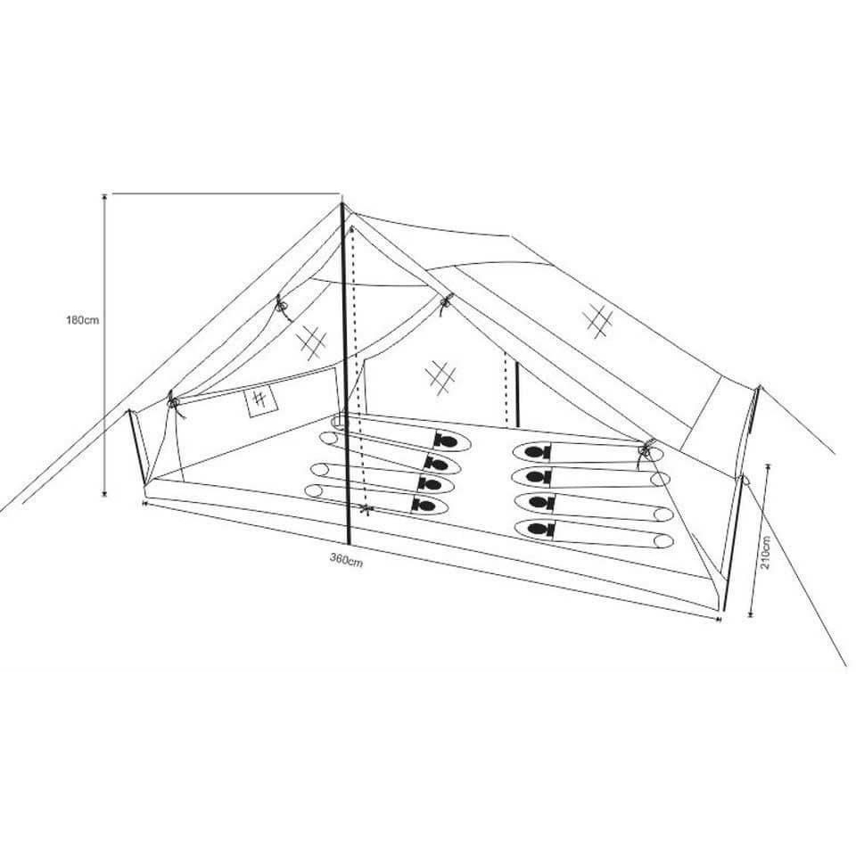 Lều VINTAGE HOME  6 - 7P