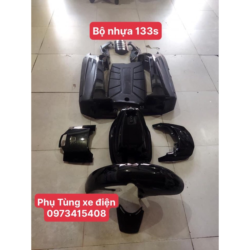Tem dán xe điện 133S new/ bội tem dán trang trí xe điện 133s