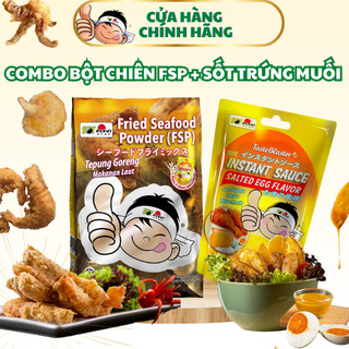 Combo hấp dẫn bột chiên giòn Fsp + Sốt Trứng muối
