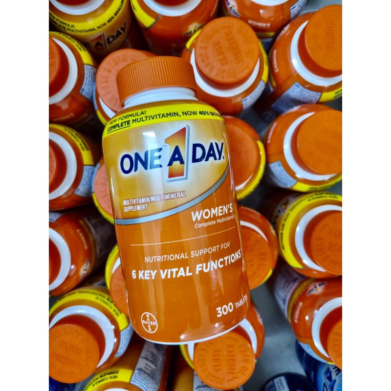 Viên uống bổ sung Vitamin tổng hợp cho nữ One A Day Women's của Mỹ chai 300 viên