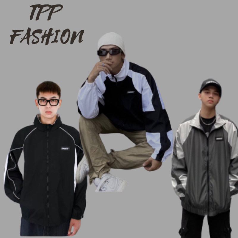 Áo khoác Dù Unisex Ulzzang 2 lớp phối màu Nam Nữ , hàng chuẩn from Tpp_Fashion 468